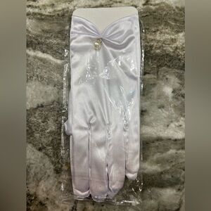 Children’s Satin Dress Gloves Size 8-12Y